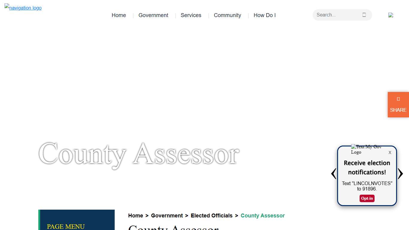 Welcome to Lincoln County